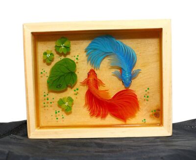 Tranh Cá 3D Để Bàn