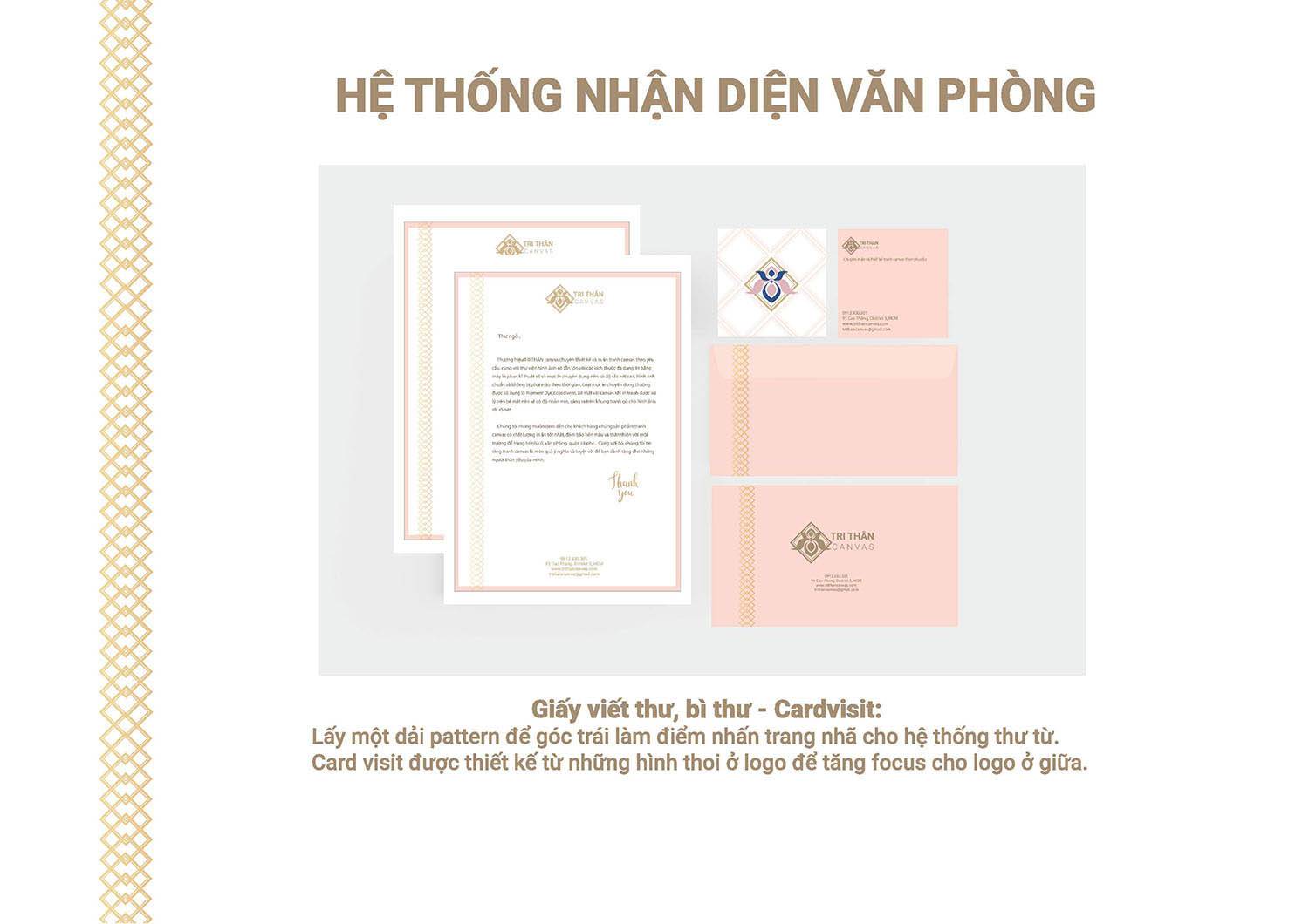Bộ nhận diện thương hiệu Tri Thân Canvas