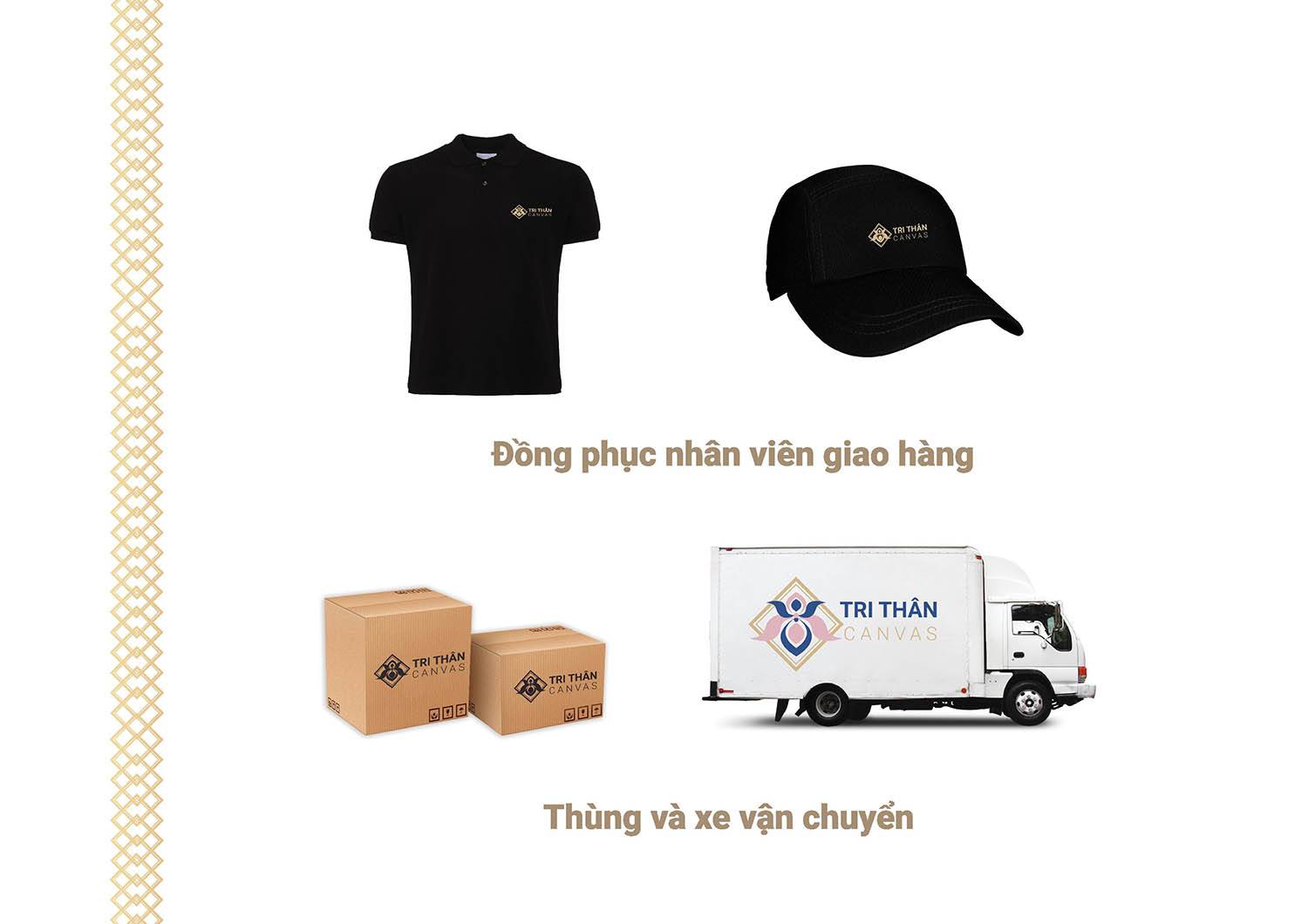 Bộ nhận diện thương hiệu Tri Thân Canvas