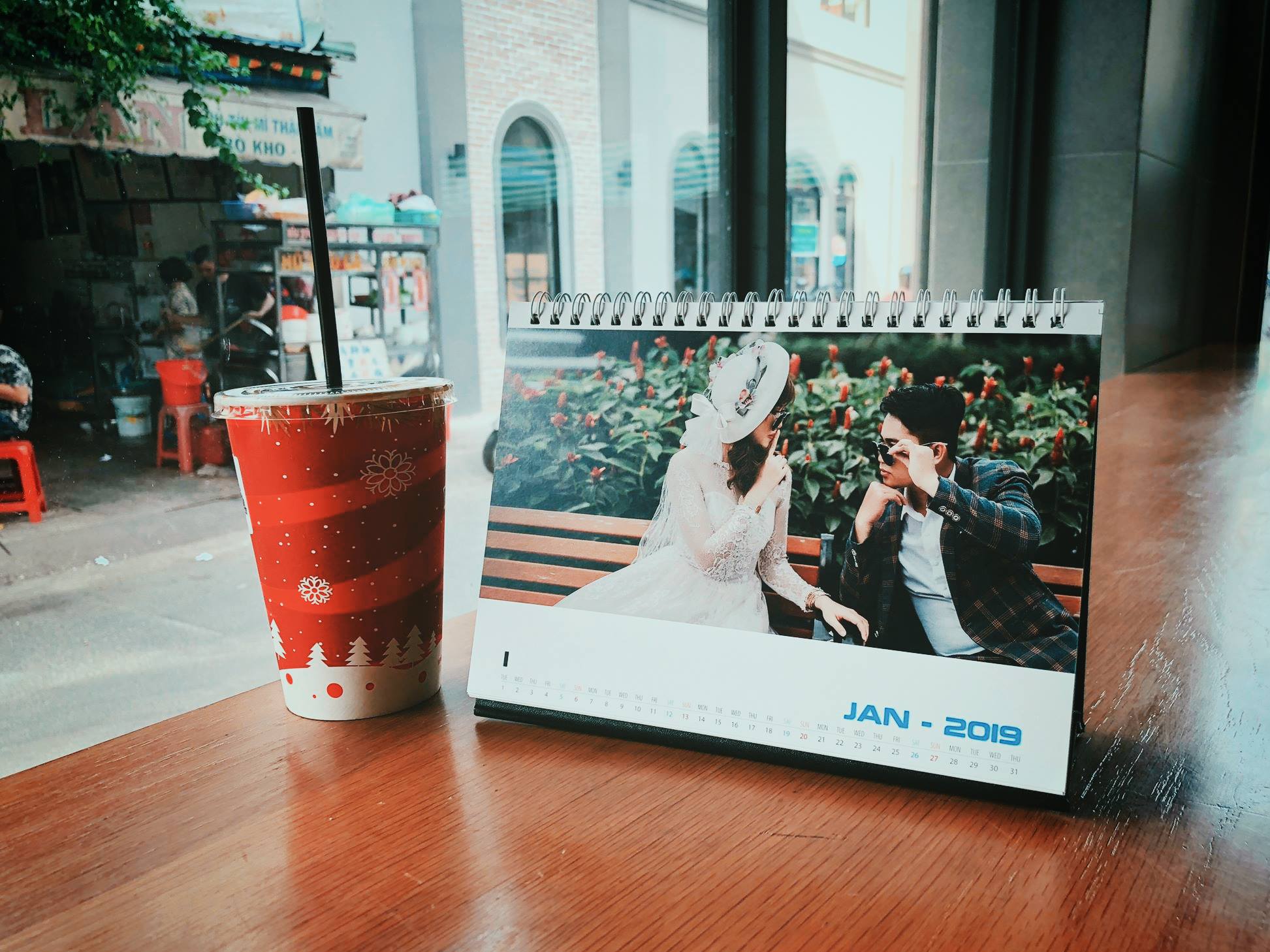 Lịch Để Bàn In Theo Yêu Cầu 2019 - Tháng 1
