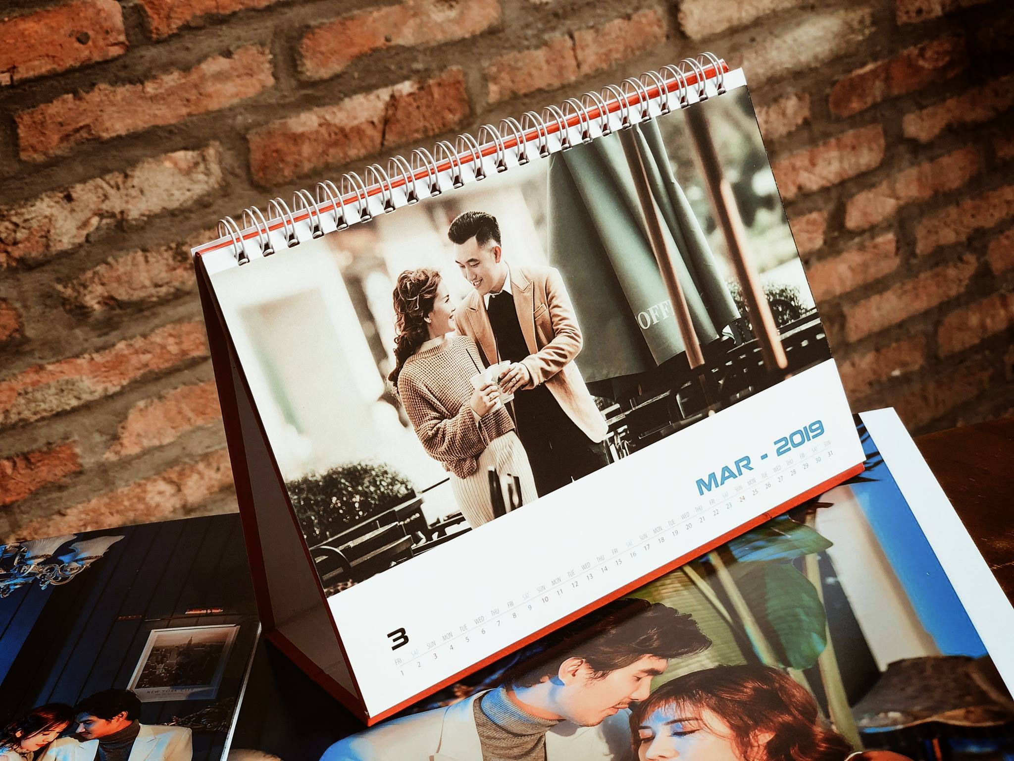 Lịch Để Bàn In Theo Yêu Cầu 2019 - Tháng 3