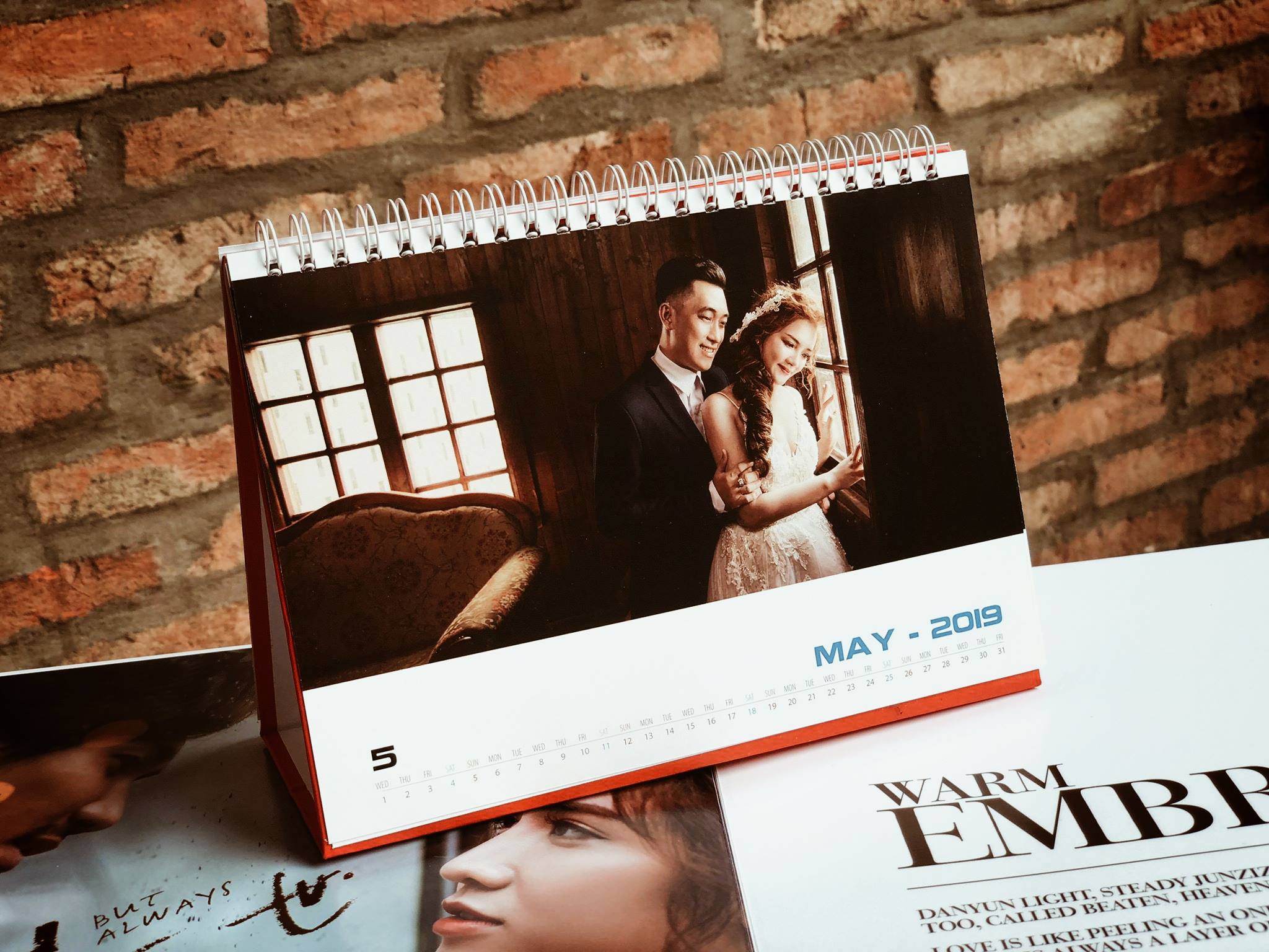 Lịch Để Bàn In Theo Yêu Cầu 2019 - Tháng 5