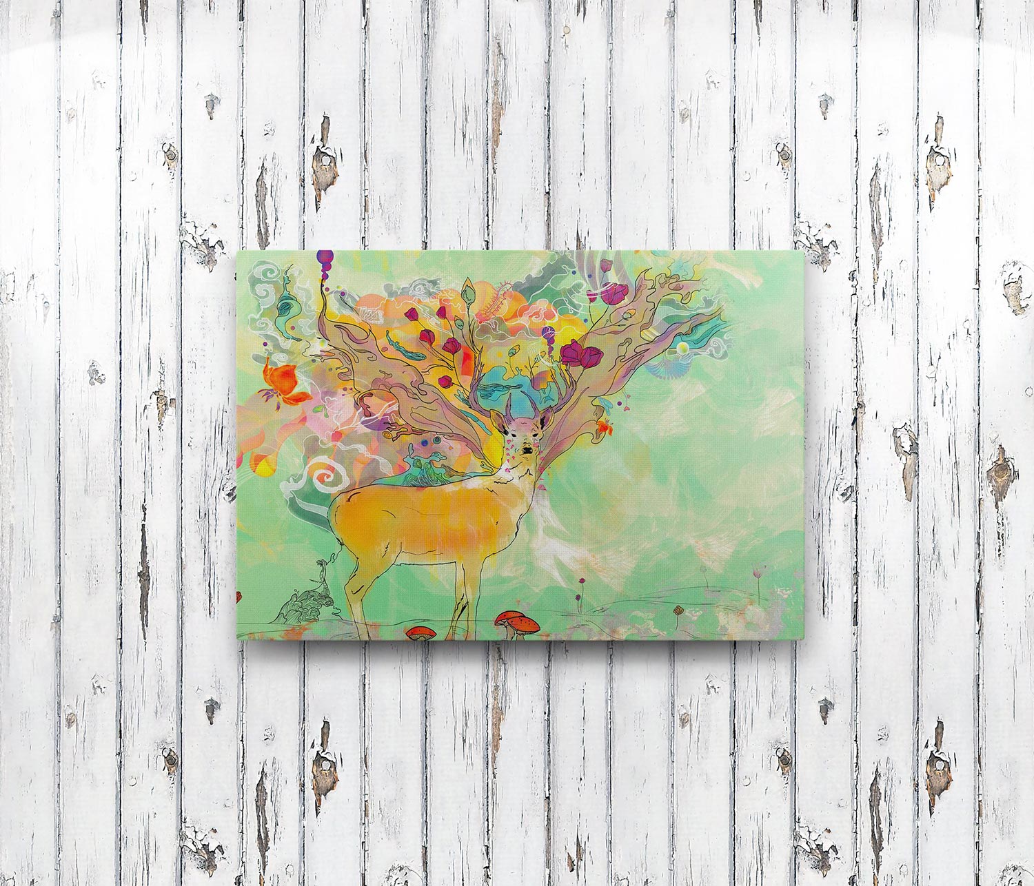 Tranh canvas in theo yêu cầu - Quà tặng hoàn hảo