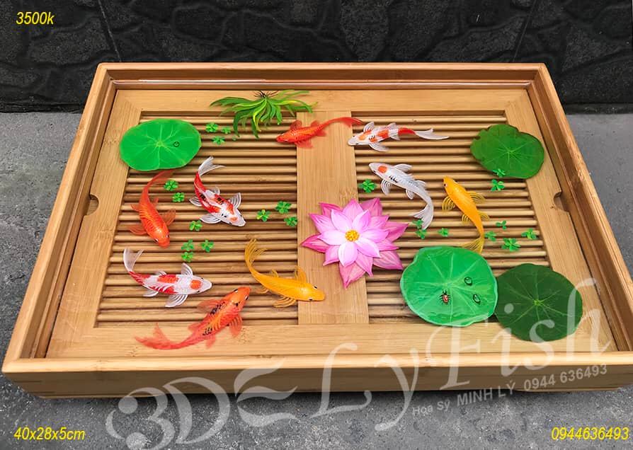 Khay Trà Cửu Ngư Quần Hội - Ảnh 1