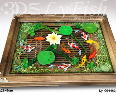 Khay Trà Cửu Ngư Quần Hội Và Hoàng Liên