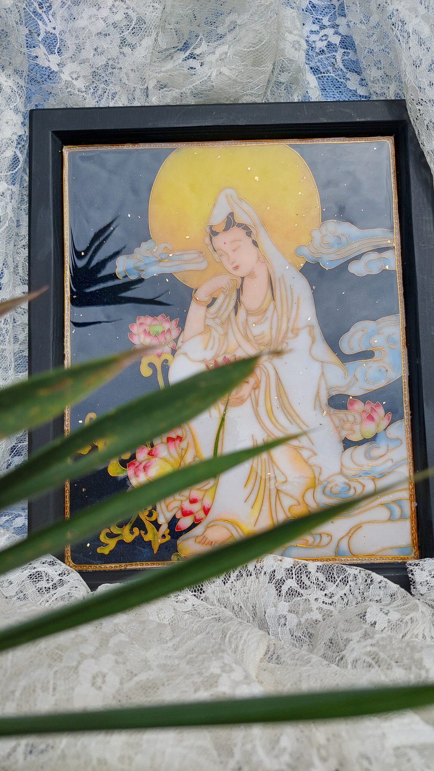 Tranh Cảnh Thái Lam Phật Quan Âm - Ảnh 1
