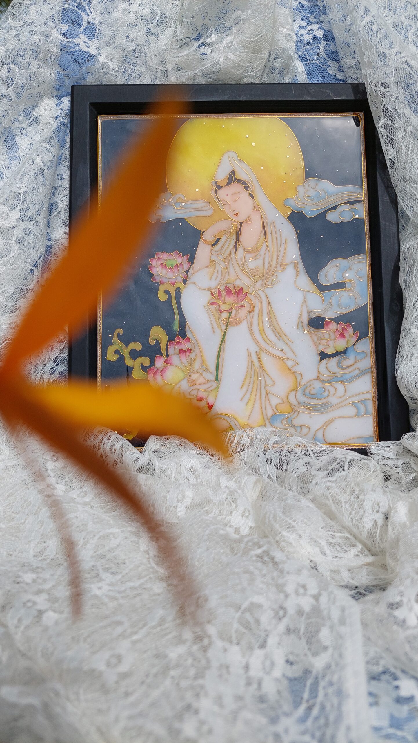 Tranh Cảnh Thái Lam Phật Quan Âm - Ảnh 2