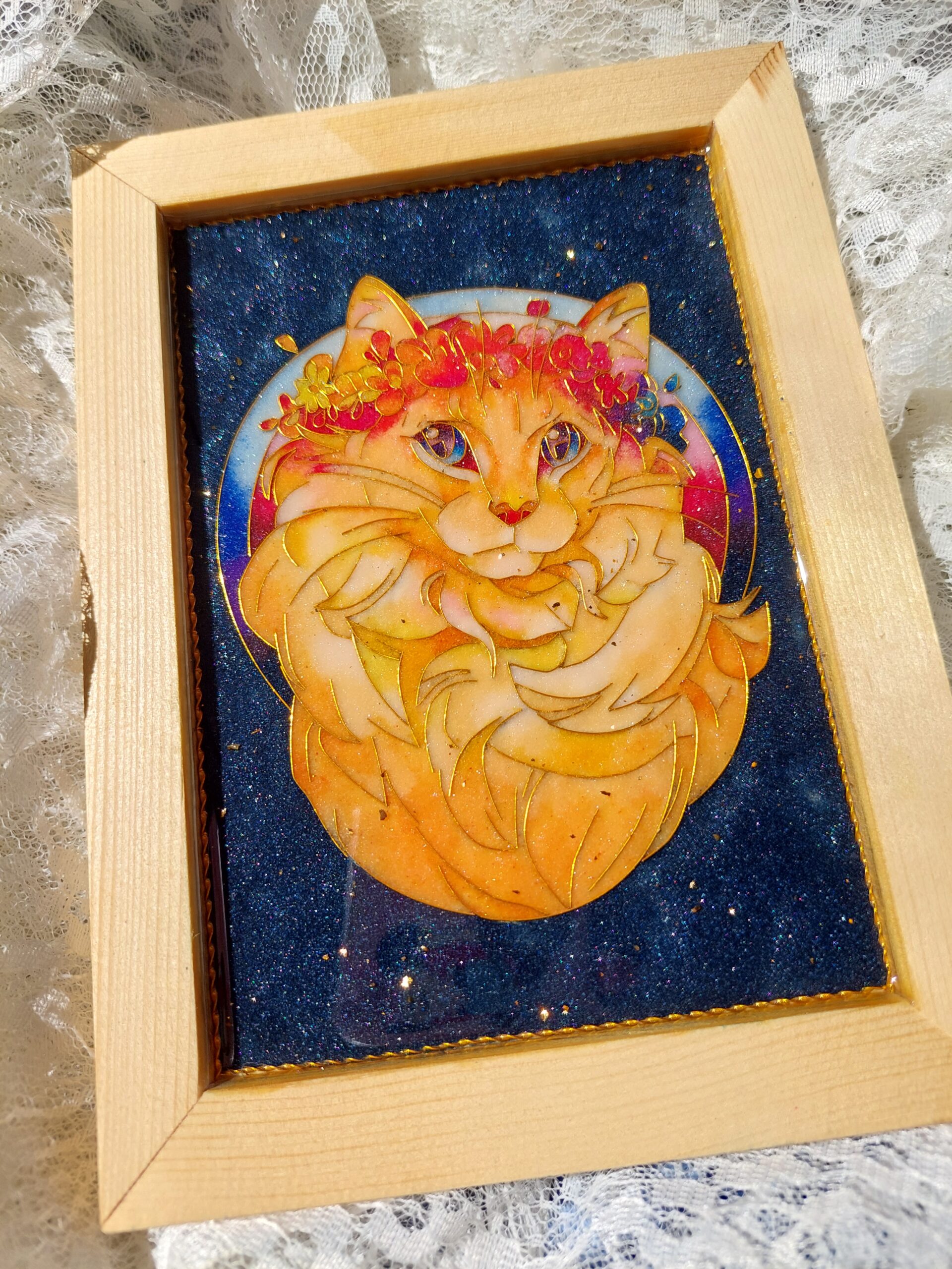Tranh Cảnh Thái Lam Mèo Maine Coon - Ảnh 2