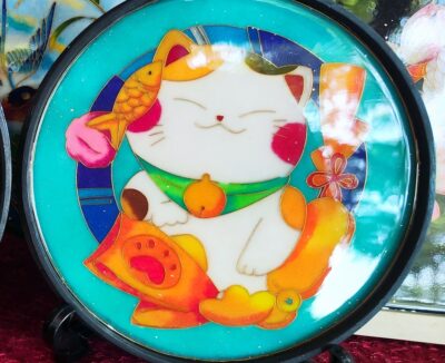 Tranh Cảnh Thái Lam Mèo Thần Tài